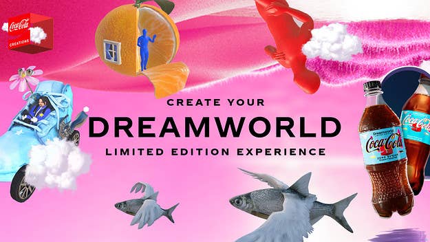 Kerwin Frost and Coca-Cola collaborated to create a Dreamworld that takes a peek inside the multi-hyphenate's brain and give's users a chance to do the same.