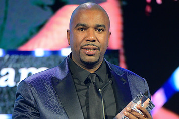 NORE is pictured at an event