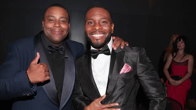 Kenan Thompson and Kel Mitchell gave Emmy viewers and 'Good Burger' fans some '90s nostalgia on Monday night, when the pair reunited on the live broadcast.