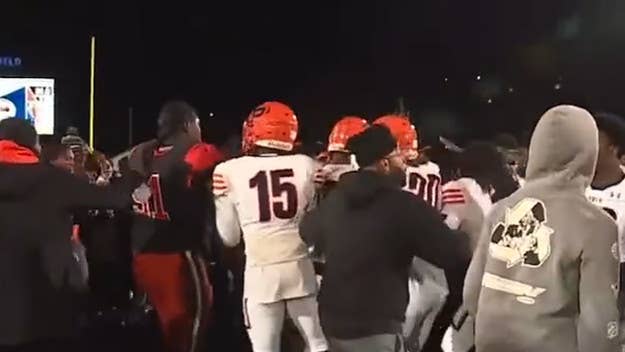 The City College and Baltimore Polytechnic Institute football teams have been disqualified from state playoffs after a big fight broke out on the field.