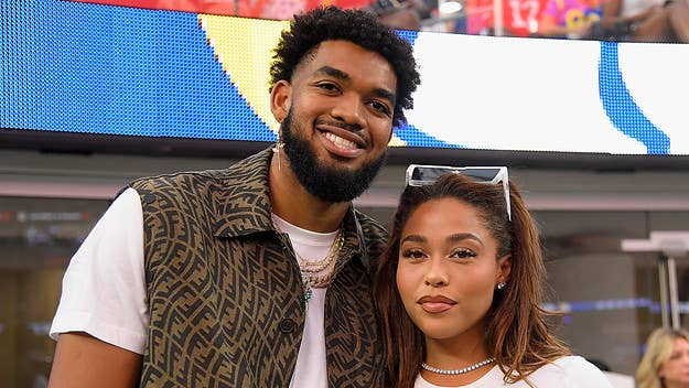 Karl Anthony-Towns went all out for girlfriend Jordyn Woods’ 25th birthday, when he offered to fund two businesses that she “wants to start.”
