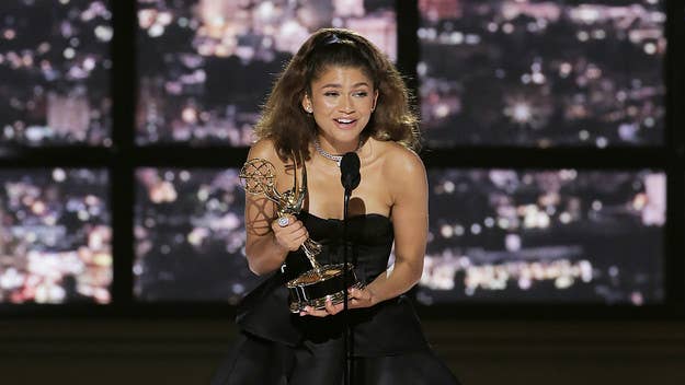 After making history with her win in 2020, 'Euphoria' star Zendaya has once again walked away from the Primetime Emmy Awards ceremony as a winner.