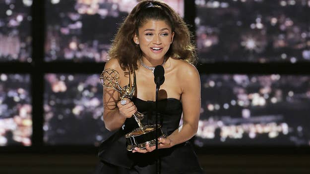 After making history with her win in 2020, 'Euphoria' star Zendaya has once again walked away from the Primetime Emmy Awards ceremony as a winner.