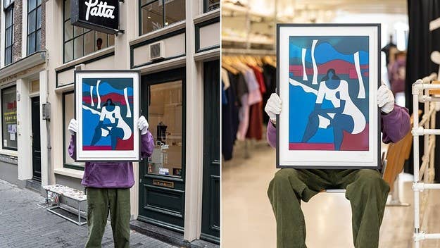 Titled When the Smoke Clears, the limited edition art piece sees Parra bright together old and new styles which draw on the idea of a holiday romance gone wrong