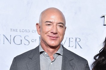 Jeff Bezos attends 'The Lord of The Rings: The Rings of Power' premiere