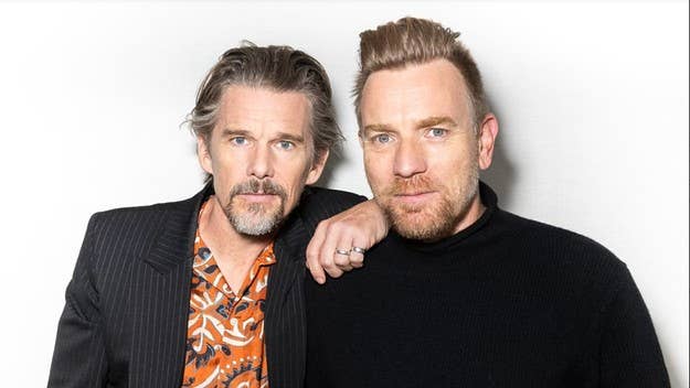 After meeting on the set of 'Gattaca' Ethan Hawke and Ewan McGregor wanted to work together. Their new film 'Raymond And Ray' saw that dream become reality.