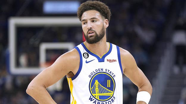 Klay Thompson called out ESPN on Monday for interviewing Ronnie Singh, the digital marketing director for 2K, on the network's show 'NBA Today.'