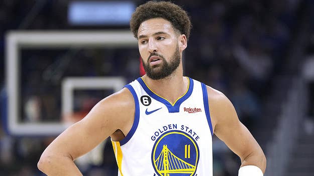 Klay Thompson called out ESPN on Monday for interviewing Ronnie Singh, the digital marketing director for 2K, on the network's show 'NBA Today.'