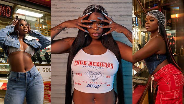 If you like jeans and hip hop, you’re in luck, because True Religion joined forces with Dreezy to create “The Diamond Collection", the rapper's first collection