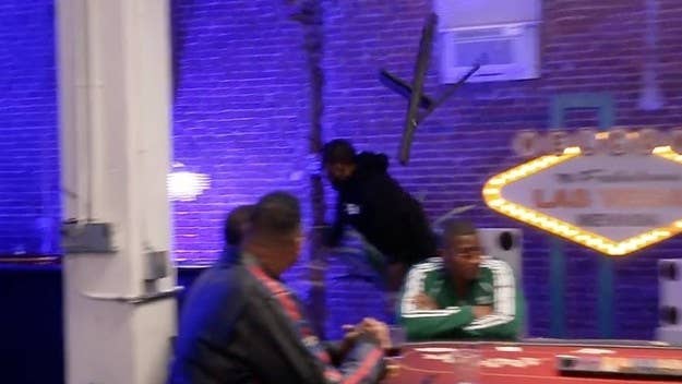 On a recent episode of 'Love & Hip Hop: Atlanta,' Safaree stormed out of an argument by throwing a chair that ended up hitting him on the back of his head.