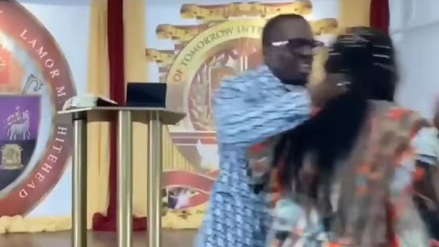 Bishop Lamor Whitehead claims he was wrongfully arrested after he forcibly grabbed a woman during a sermon, an incident that was caught on video.