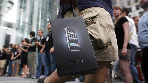 An unopened first-generation iPhone was auctioned on Sunday for more than 60 times its original price. The unused 8GB device initially sold for $599 in 2007.