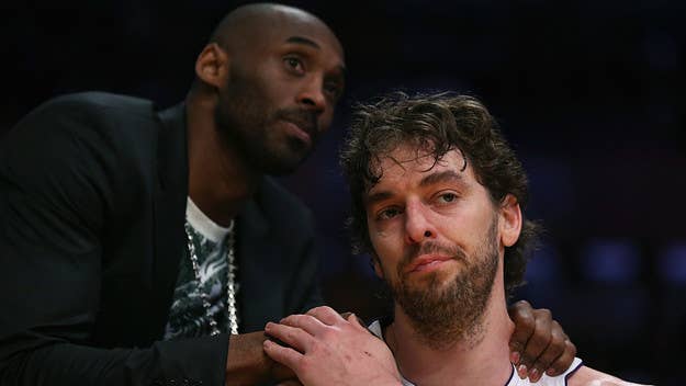 We sat down with NBA legend Pau Gasol to talk about the Redeem Team doc, his relationship with Kobe, and the Lakers retiring his No. 16 next to Kobe's number.