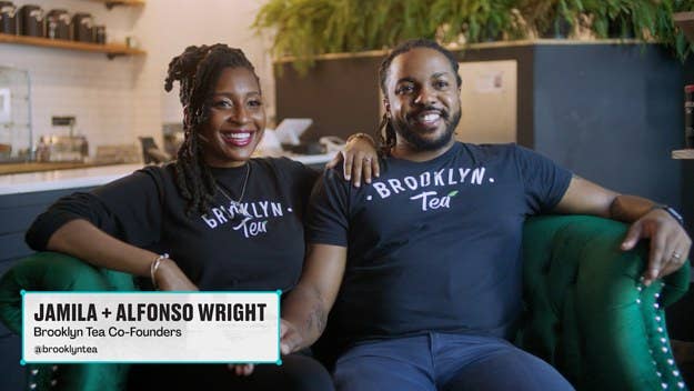 Jamila and Alfonso Wright of Brooklyn Tea Work With Canva and Brittany Bosco to Improve Their Graphic Design, Online Branding, Logos, and Other Artwork