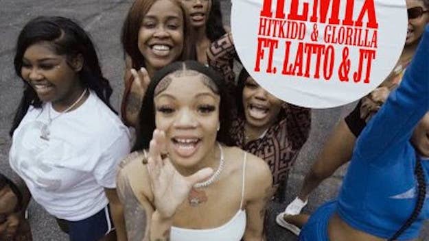 Fresh off signing a deal with Quality Control Music, rising Memphis rapper GloRilla taps Latto and JT for the remix of her hit single "F.N.F (Let's Go)."