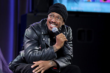 Nick Cannon speaks onstage at Hip Hop & Mental Health: Facing The Stigma Together