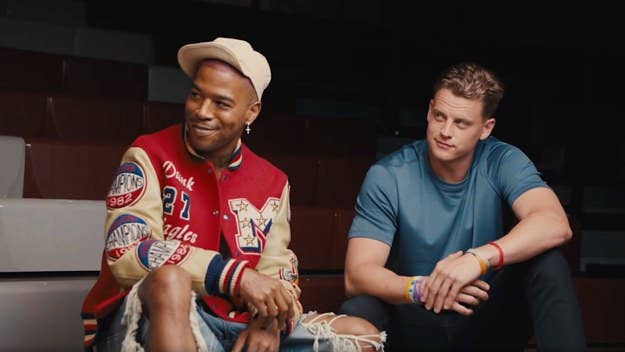 Kid Cudi and His Real Life Friend Joe Burrow Sit Down to Talk About Mental Health, Being Good Role Models, Music, Football, and What They Share as Ohioans