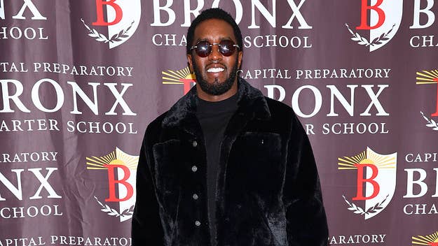 Diddy made a surprise visit to the Bronx charter school he helped open in 2020, where he gave the kids an inspirational speech and visited classes.