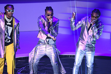 Migos performs in 2019