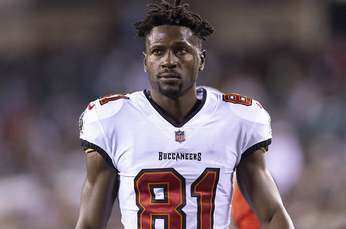 Antonio Brown Wearing Socks In The Pool Is An All-Time, First