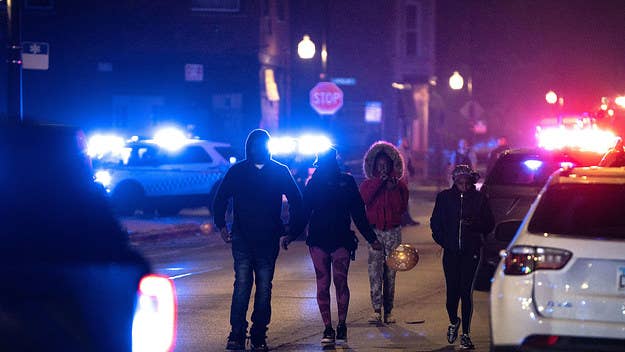 As many as 14 people, including three children, were wounded in a drive-by shooting on Chicago's Garfield Park neighborhood on Monday night.