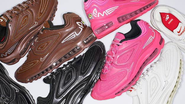 From the Supreme x Nike Air Max 98 TL collection to the debut of the New Balance 990v6, here is a complete guide to this week's best sneaker releases.