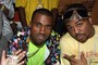 Kanye West and Just Blaze attends Pepsi Superstar DJ Contest