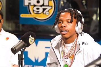 Lil Baby freestyles on Hot 97 with Funk Flex