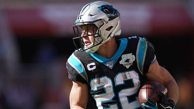 The Carolina Panthers have traded Christian McCaffrey to the San Francisco 49ers. The Panthers will receive a variety of future draft picks from the Niners.
