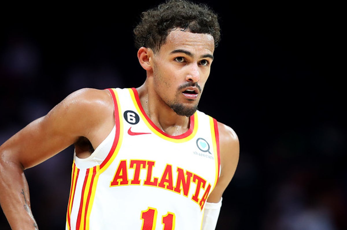 NBA Memes on X: Trae Young really told Quickley he too small