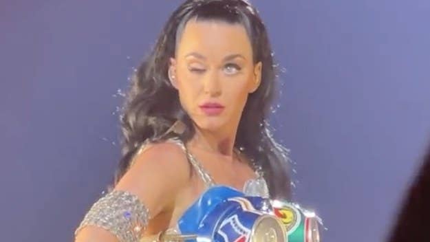 Katy Perry took to Instagram to share the viral clip of her apparent eye glitch, which worried fans, and to announce her Las Vegas residency has been extended.
