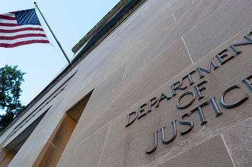 The U.S. Department of Justice building in Washington, D.C.