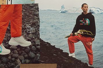 Header image for the new North Face x Gucci collection