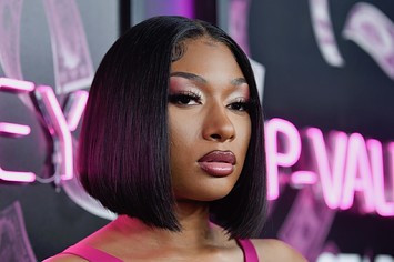 Megan Thee Stallion attends the premiere of STARZ season 2 of "P Valley"