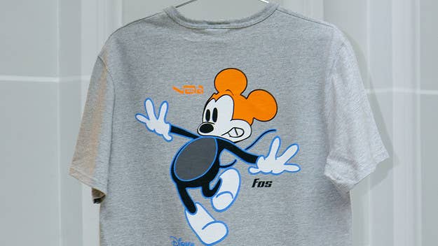The new limited edition merch pieces from Disney and Virgil Abloh Securities further extend the "Figures of Speech" experience at the Brooklyn Museum.