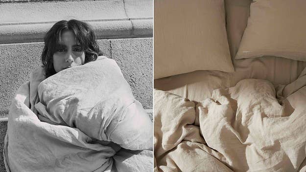 Danish sleepwear label Tekla has unveiled its new limited bedding collection with JJJJound, comprising linen duvet covers, pillow shams and top sheets. 