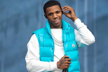 A Boogie wit da Hoodie performs on the main stage of Wireless Festival