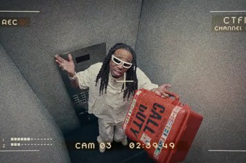 Screenshot from Quavo & Takeoff's music video for "Messy."