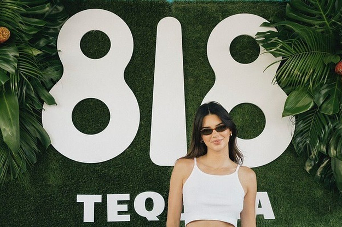 Kendall Jenner Accessorized Her Balenciaga Bag With 818 Tequila