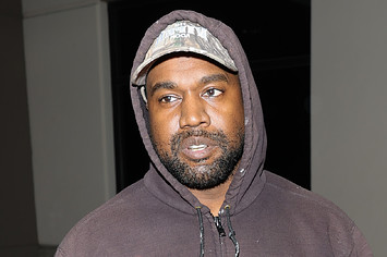 Kanye West is seen on October 21, 2022 in Los Angeles.