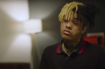 XXXTentacion is pictured in a new documentary trailer