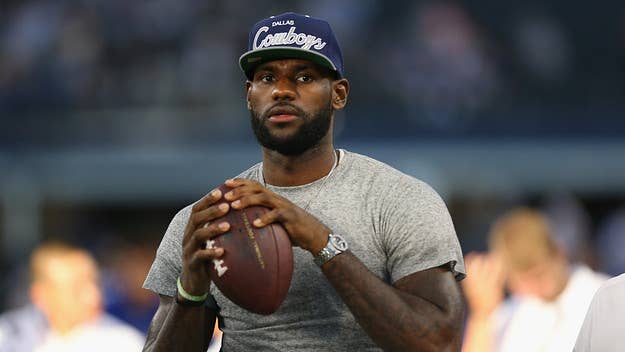 LeBron James has decided to retire his allegiance to the Dallas Cowboys, but will remain loyal to his hometown Browns, despite their obvious shortcomings.