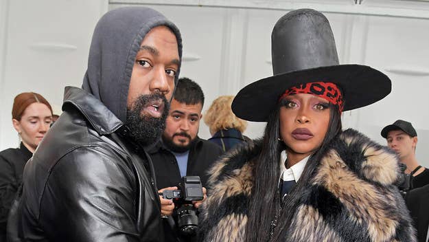 In an emotional post shared on Instagram, Erykah Badu showered the artist formerly known as Kanye West with praise and called him "beautiful and kind."
