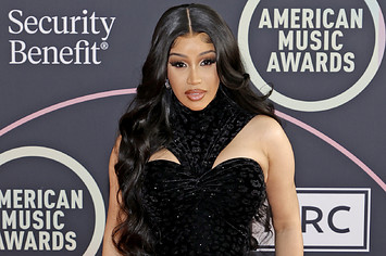 Host Cardi B attends the 2021 American Music Awards