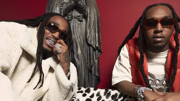 Ahead of their debut album as Unc & Phew, 'Only Built For Infinity Links,' Quavo and Takeoff discuss their rap group Mt. Rushmore, a future Migos doc, and more.