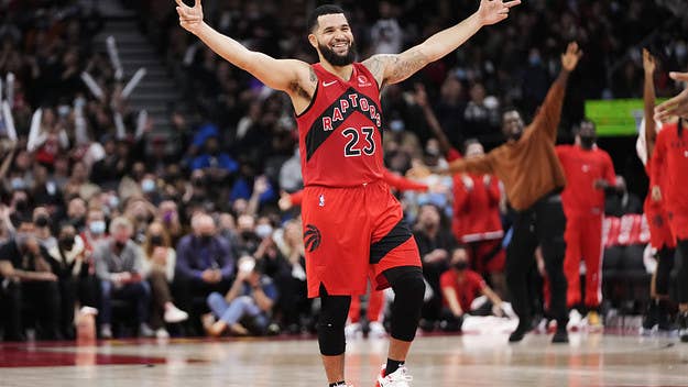 Fred VanVleet met the winner of his eponymous scholarship to assist Black or Indigenous students through their four-year undergrad at the University of Toronto.