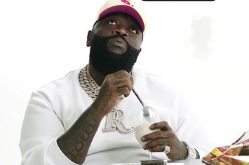 Screenshot of Rick Ross from the 'GQ Hype Debate.'