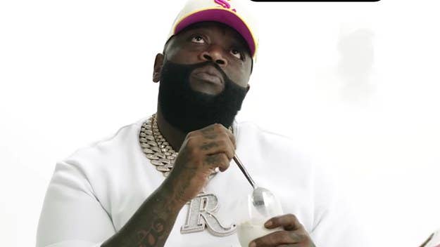 Rick Ross and DJ Khaled square off in the first episode of 'GQ Hype Debate' with the former asking the latter about the origins of almond milk.