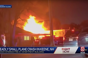 Plane crashes into New Hampshire home killing everyone on board