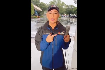 Florida reporter puts condom on mic